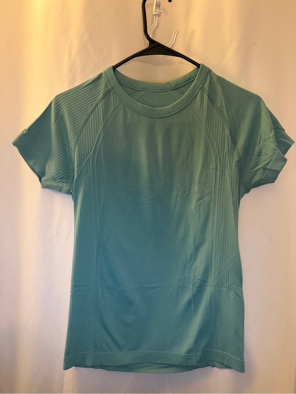 Women’s Seamless Short-Sleeve Athletic Top - Teal